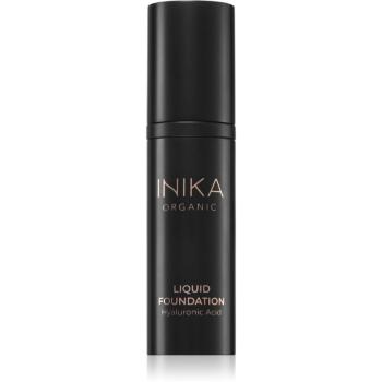 INIKA Organic Liquid Foundation fond de ten lichid culoare Porcelain 30 ml