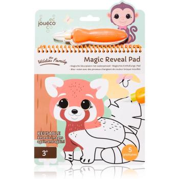 Jouéco The Wildies Family Magic Reveal Pad desene de colorat 36 m+ 5 buc