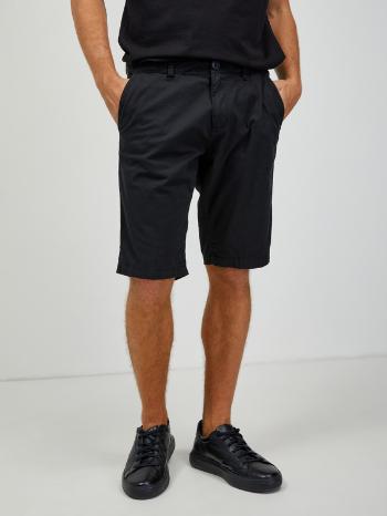 Tom Tailor Pantaloni scurți Negru