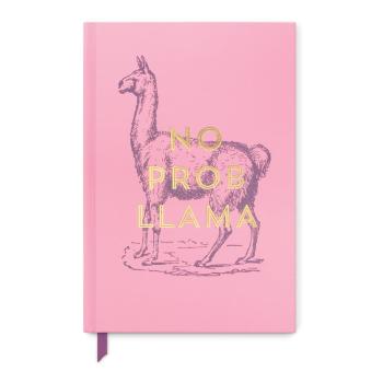 Agendă nedadată 160 pagini A5 No Prob Lama – DesignWorks Ink