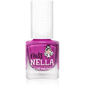 Miss Nella Peel Off Nail Polish lac de unghii pentru copii MN04 Little Poppet 4 ml