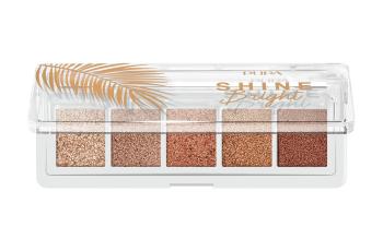 PUPA Milano Paleta cu farduri de ochi Shine Bright (Eye Palette) 4 g 002 Sunset Gold