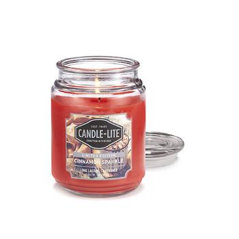 Candle Lite Lumânare parfumată Cinnamon Sparkle 510 g