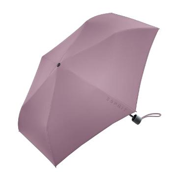 Esprit Umbrelă pliabilă pentru femei Mini Slimline 57214 Dusty Orchid