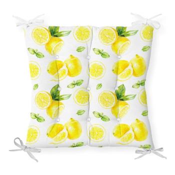 Pernă pentru scaun Minimalist Cushion Covers Sliced Lemon, 40 x 40 cm