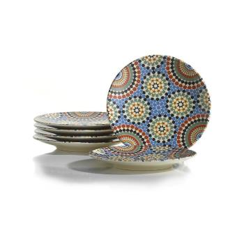 Set 6 farfurii pentru desert Kütahya Porselen Geometric, ø 20 cm