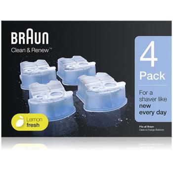 Braun Series Clean & Renew reumple pentru statie de epurare cu parfum Lemon Fresh 4 buc