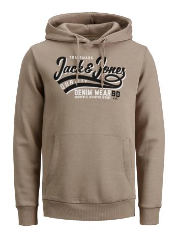 Jack&Jones Hanorac pentru bărbați JJELOGO Regular Fit 12189736 Crockery S