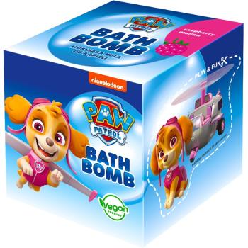 Nickelodeon Paw Patrol Bath Bomb bombă de baie pentru copii Raspberry - Skye 165 g