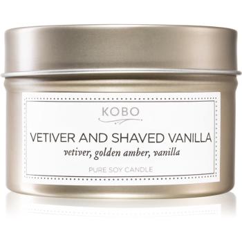 KOBO Coterie Vetiver and Shaved Vanilla lumânare parfumată  în placă 113 g
