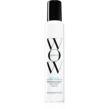 Color WOW Color Control Blue Toning + Styling Foam spuma tonica pentru par saten spre inchis