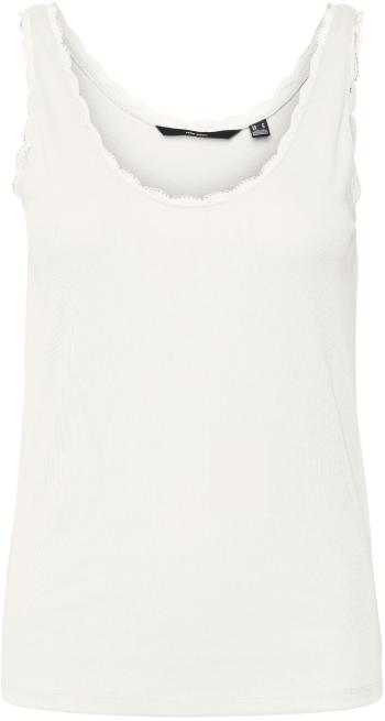 Vero Moda Tricou pentru femei VMGEMMA Regular Fit 10265013 Snow White M