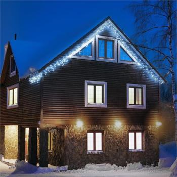 Blumfeldt Forsthaus luminide Crăciun 8 m 160 LED-uri Flash Motion albe reci