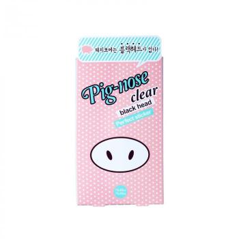 Holika Holika Plasturi de curățare pentru nas împotriva punctelor negre Pignose (Clear Black Head Perfect Sticker) 10 buc