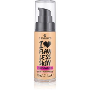 essence I LOVE FLAWLESS SKIN acoperire make-up cu efect matifiant culoare 50 - Medium Ivory 30 ml