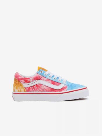 Vans Tie Dye Block Old Skool Teniși pentru copii Roz