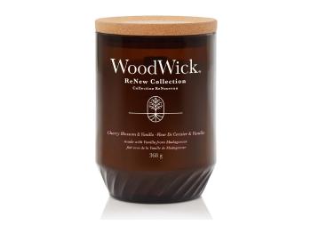 WoodWick Lumânare parfumată ReNew sticlă mare Cherry Blossom & Vanilla 368 g