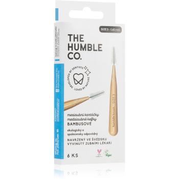 The Humble Co. Interdental Brush perie interdentara 6 bucati 0,60mm