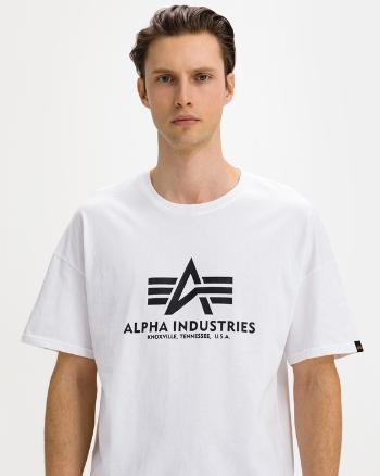 Alpha Industries Basic Tricou Alb