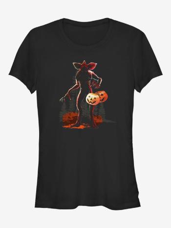 ZOOT.Fan Netflix Halloween Demogorgon Stranger Things Tricou Negru