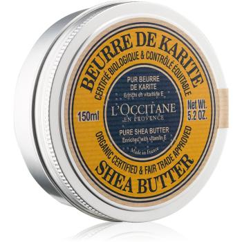 L’Occitane Karité BIO 100% unt de shea pentru piele uscata 150 ml