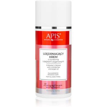 Apis Natural Cosmetics Cranberry Vitality Crema iluminatoare pentru fermitate pentru fata, gat si piept 100 ml