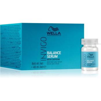 Wella Professionals Invigo Balance Serum ser împotriva subțierii și căderii părului 8 x 6 ml