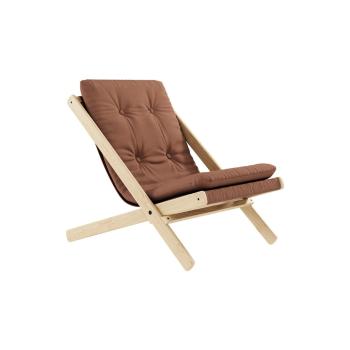 Scaun pliabil Karup Design Boogie Raw/Clay Brown