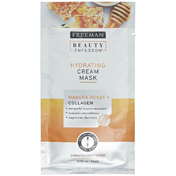 Freeman Masca hidratanta crema Manukový miere și colagenul Beauty Infusion (Hydrating Cream Mask) 15 ml