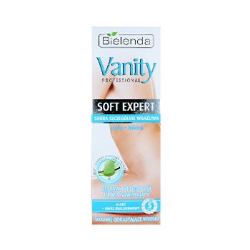 Bielenda Cremă hidratantă depilatoare Vanity Soft Expert (UltraMoistureHair Removal Cream Body Bikini) 100 ml