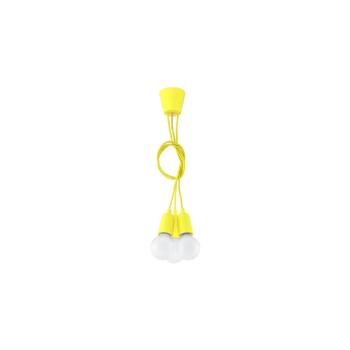 Lustră galbenă ø 15 cm Rene – Nice Lamps