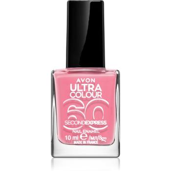 Avon Ultra Colour 60 Second Express lac de unghii cu uscare rapida culoare Bubblegum 10 ml