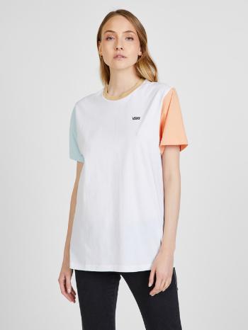 Vans Colorblock Tricou Alb