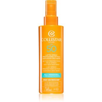 Collistar Active Protection Milk Spray SPF 50 lotiune protectoare pentru plaja SPF 50 200 ml