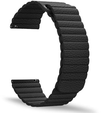 4wrist buclă curea pentru ceasuri clasice - Black 20 mm