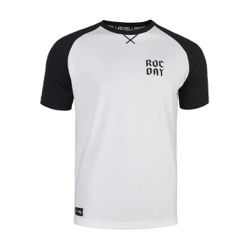 
                 ROCDAY Tricou de ciclism cu mânecă scurtă - PARK - negru/alb  
            