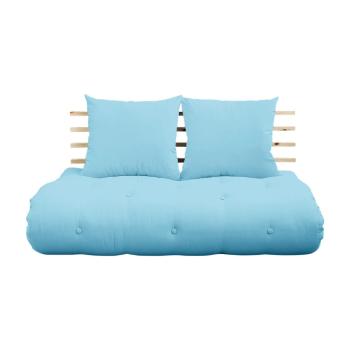 Canapea variabilă Karup Design Shin Sano Natur/Light Blue