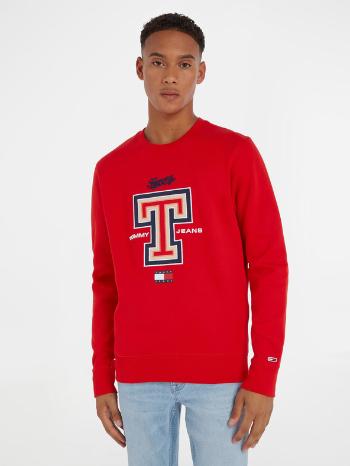 Tommy Jeans Modern Sport T Crew Hanorac Roșu