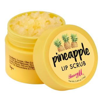 Barry M Pelling pentru buze cu Ananas (Pineapple Lip Scrub) 14 g