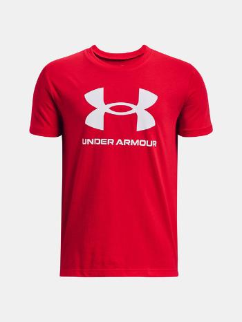 Under Armour UA Sportstyle Logo Tricou pentru copii Roșu