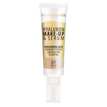 Dermacol Machiaj și ser 2 în 1 (Hyaluron Make-up and Serum) 25 g 01 Pale