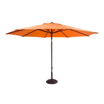 Umbrelă de grădină Hartman Solar, ø 300 cm, portocaliu