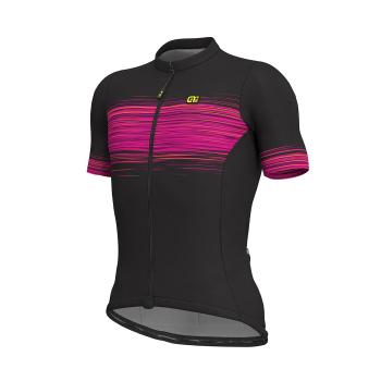 ALÉ START tricou - black/pink 