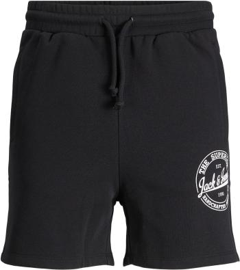 Jack&Jones PLUS Pantaloni scurți pentru bărbați JJIBRAT 12207222 Black 44