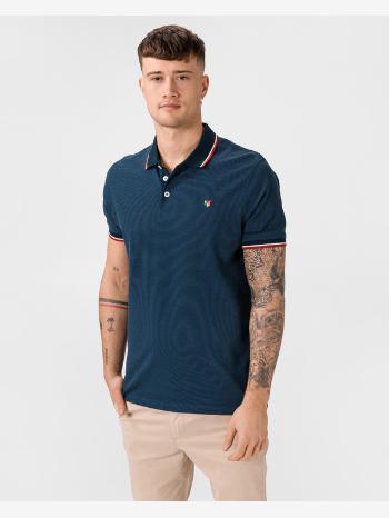 Jack & Jones Win Blu. Polo Tricou Albastru