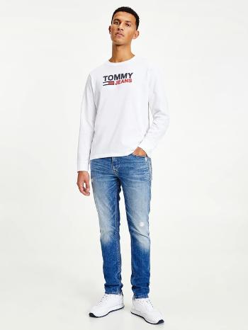 Tommy Jeans Tricou Alb