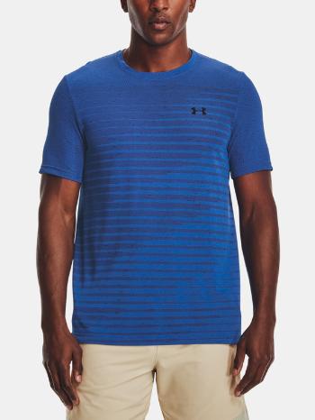 Under Armour Seamless Fade SS Tricou Albastru