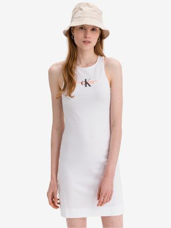 Calvin Klein Jeans Urban Logo Rochie Alb