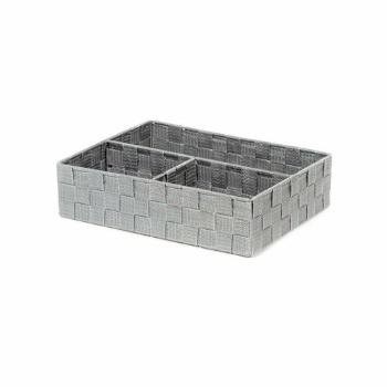 Compactor Organizator pentru lenjerie și accesorii TEX 32 x 25 x 8cm, gri