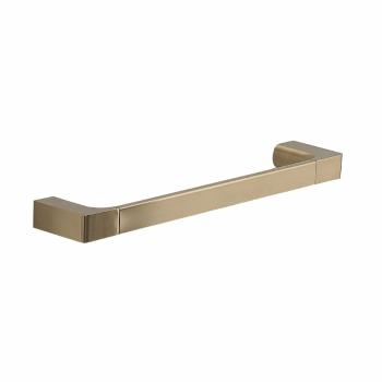 GEDY PI213588 Suport pentru prosoape Pirenei 35 x6,6 cm, auriu mat